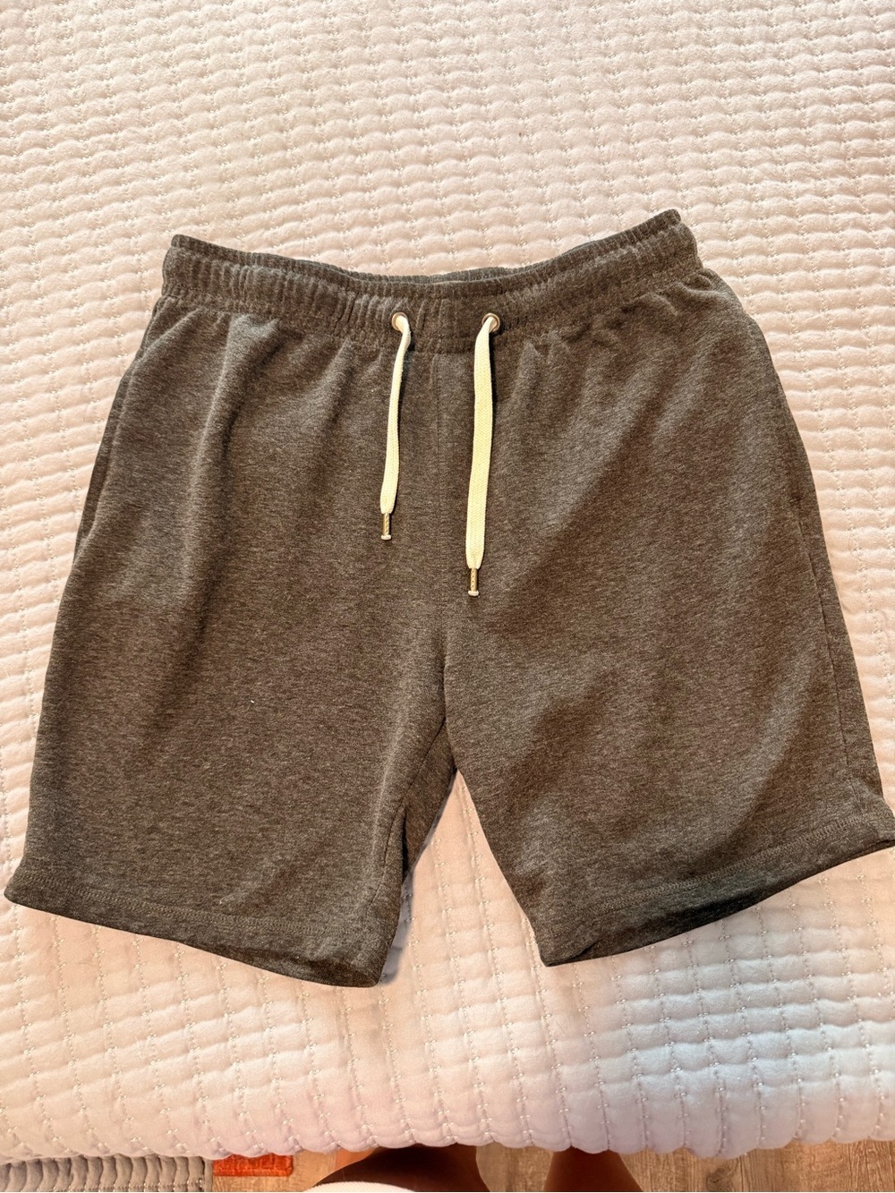 Primark Dark Gray Knit Athletic Drawstring Shorts